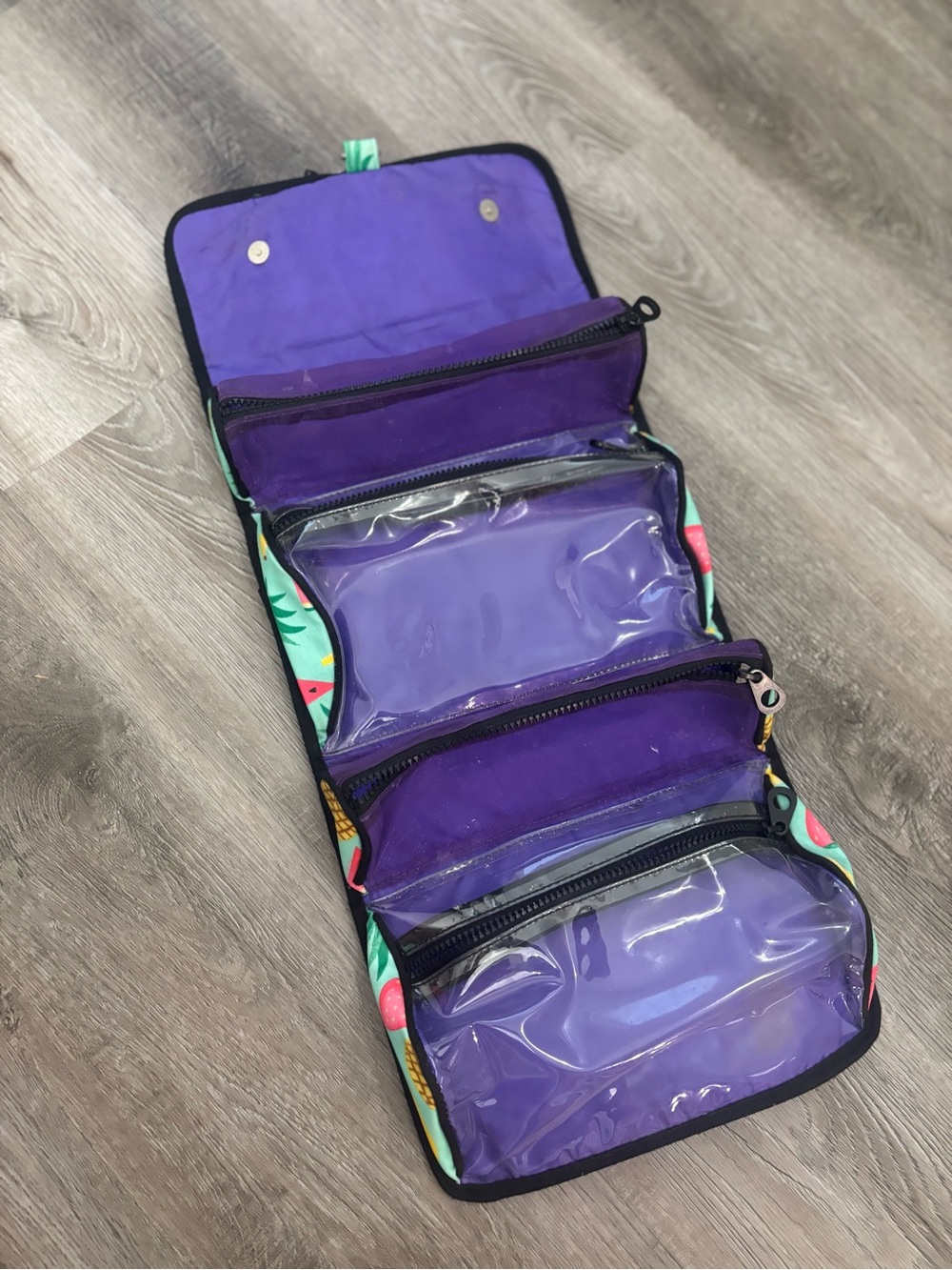 Jo&Jo Tropical Fruit Hanging Organizer - bathroom travel bag hanging tote